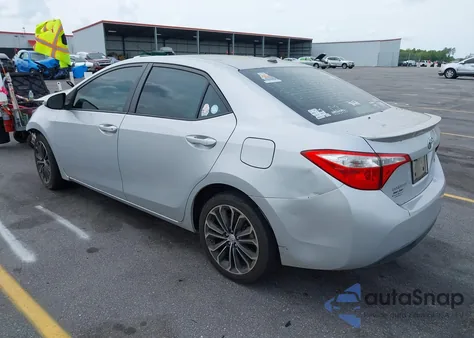 2015 Toyota Corolla S Plus from USA, damaged, VIN 2T1BURHE6FC401925